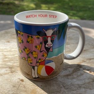 Vintage 1987 pelzman designs VANDOR coffee mug